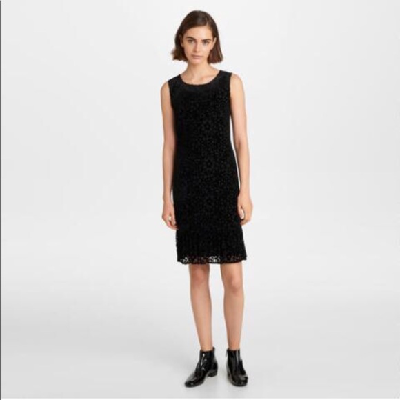 Karl Lagerfeld FLORAL BURNOUT SHIFT DRESS - Picture 4 of 8